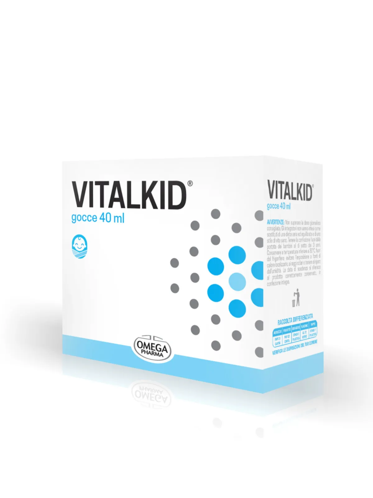 VITALKID® kapljice, 40 ml, prehransko dopolnilo