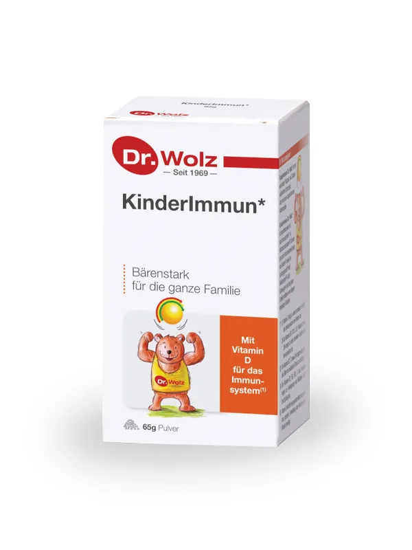 Artikal KinderImmun* Dr. Wolz, prehransko dopolnilo – 65 g praška Fotografija