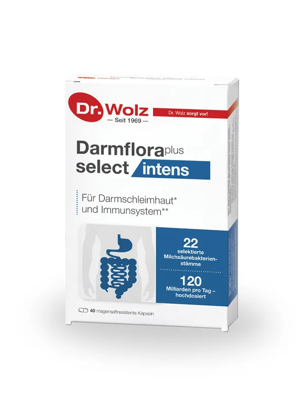 Artikal Darmflora plus select intens Dr. Wolz, prehransko dopolnilo Fotografija