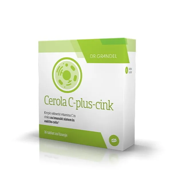 Artikal Cerola C-plus-cink, prehransko dopolnilo Fotografija