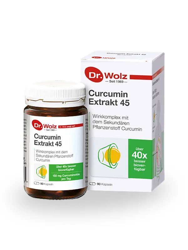 Artikal Curcumin Extrakt 45, prehransko dopolnilo Fotografija