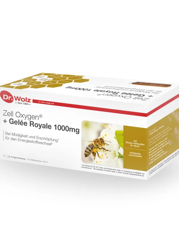 Artikal Zell Oxygen® + Gelée Royale 1000 mg, prehransko dopolnilo Fotografija